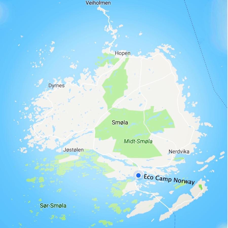 Хостел Eco Camp Norway Smola Экстерьер фото